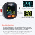 thumbnail image 5 of Socket Tester,Tester Rcd Tester Check Tool With 30-250v Portable Socket Tool With Color Tester Check Tool Rcd Tester Check Buzhi Leeofty Tester Siuke 30-250v Adben Display., 5 of 7