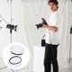 thumbnail image 4 of 10Pack 7 inches/180mm Soft White Diffuser Sock, Softens The Light Output, Perfect for Studio Strobe Reflector, Portrait, Product Photography and Video Shooting, 4 of 5
