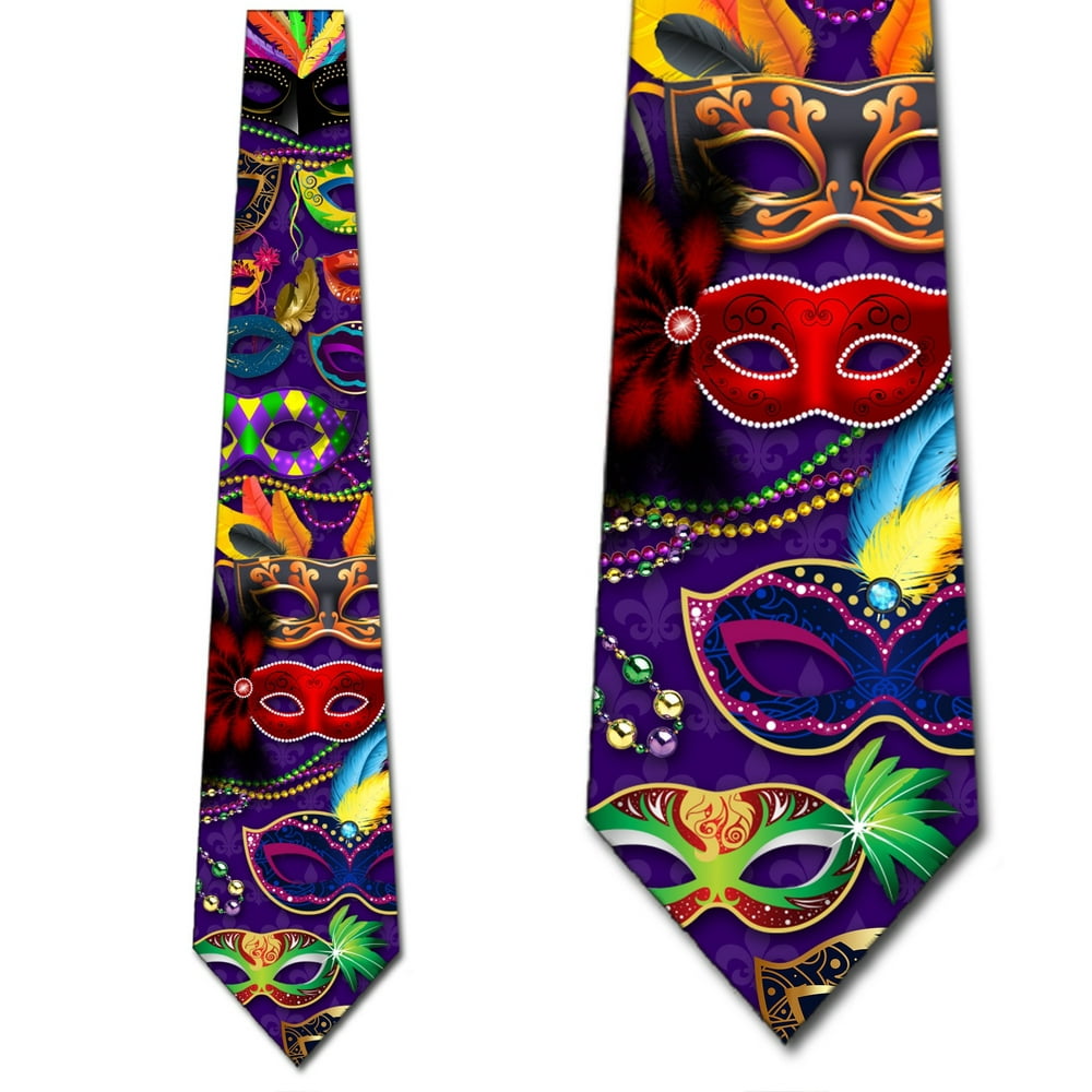 mardi gras necktie
