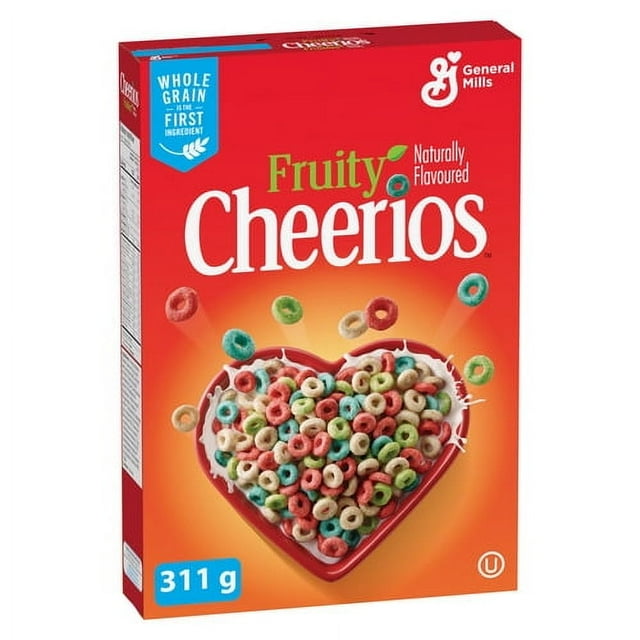 Céréales Déjeuner Fruity Cheerios, Grains Entiers, 311 g