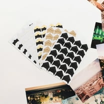LOLIPPYY Assorted Color Photo Corners for Albums with Vintage Design and Self Adhesive Backing