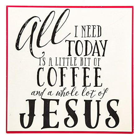 Coffee & Jesus Metal Sign Kitchen Home Decoration For Media Room Theater