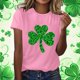 thumbnail image 1 of TaTaai Women's St Patrick's Day Printed T Shirt Short Sleeve Round Neck Casual Loose Fit Top Fashion Holiday Blouse Soft Comfortable for Spring Daily Party Wear Gift, 1 of 5