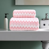 sruoe Towels, Hand Towel Set, 2 Pc Hand Towels Set, Hand Towels, Towel Set Clearance, Hand Face Towels for Bathroom, Portable Hypoallergenic Towels, Machine Wash, Cotton