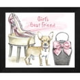 thumbnail image 3 of Great Art Now Glamour Pups by Beth Grove, 2 Piece Framed Art Set Each 11.25"W x 9.25"H, 3 of 3