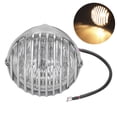 thumbnail image 1 of Lámpara de la Motocicleta Universal de Faro Lámpara Redonda de la Parrilla Retro Avt Headlamp 12v 5in M10 Hilo, 1 of 7