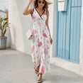 thumbnail image 6 of Flamingo Pattern King Size Sleeveless Dress Dresses Summer Women Dresses Clothing Woman Dresses Dress, 6 of 7