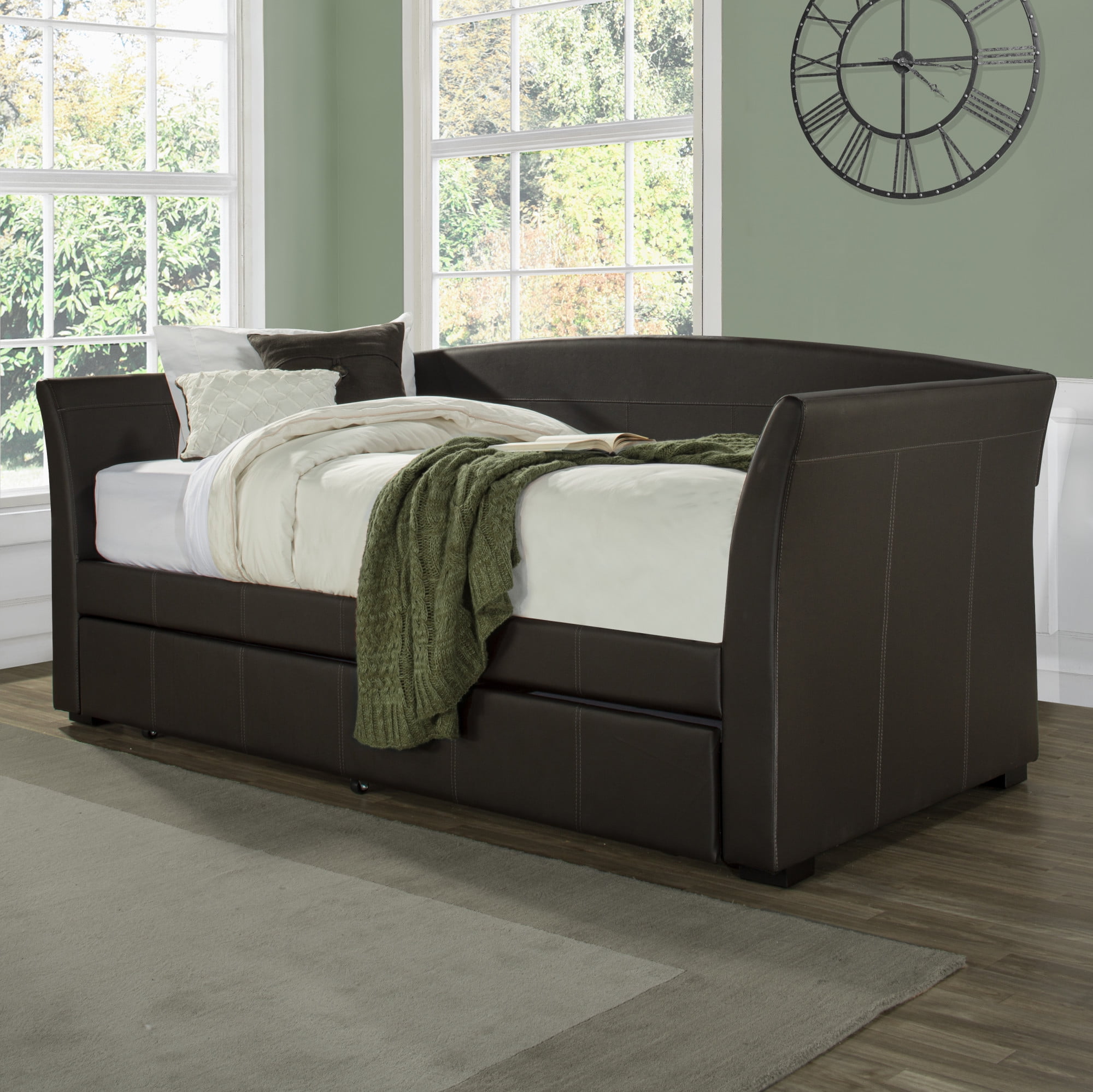 Hillsdale Furniture Montgomery Upholstered Twin Daybed with Trundle