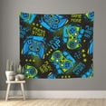 thumbnail image 2 of Balery Play Game Pattern Tapestry 60x51 Inches - Large Wall Hanging Tapestry for Bedroom, Living Room, Dorm Decor - Artistic and Aesthetic Room Decor, 2 of 9