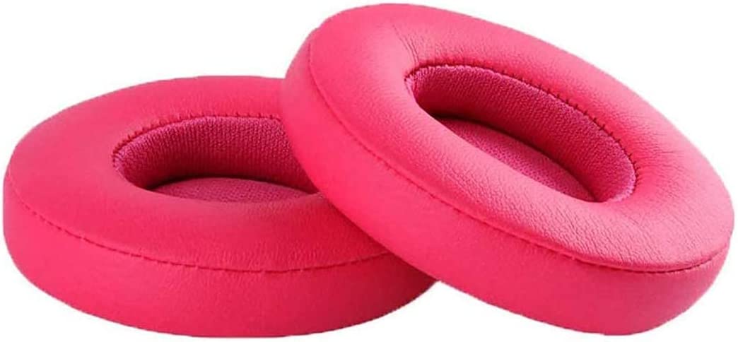 Aiivioll Replacement Earpads Replacement Earpads Solo 2.0 3.0 Wireless Ear Pad Ear Cushion Ear Cups Compatible with Solo 2.0 3.0 Wireless Headphone (Pink) - image 1 of 3