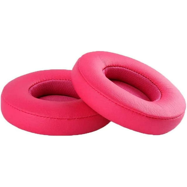 Aiivioll Replacement Earpads Replacement Earpads Solo 2.0 3.0 Wireless Ear Pad Ear Cushion Ear Cups Compatible with Solo 2.0 3.0 Wireless Headphone (Pink)
