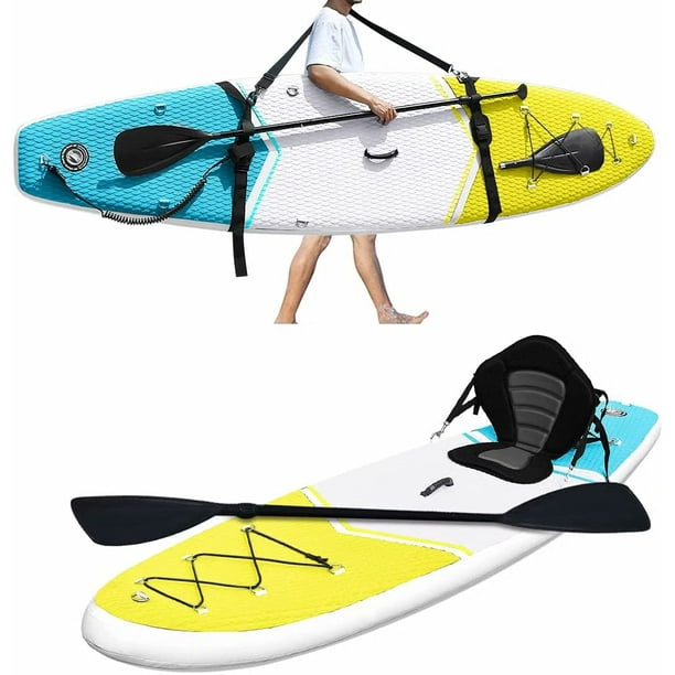 Zupapa Inflatable Stand Up Paddle Board With Kayak Convertible Seat And Premium Sup Accessories For Adults And Youth Touring Sup Walmart Com Walmart Com