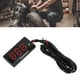 thumbnail image 1 of Medidor de Temperatura del Agua de la Motocicleta Termómetro LCD de la Motocicleta Medidor de Temperatura del Agua Ultrafino Impermeable con Adaptador de Bujía de 10 Mm DC12V ANGGREK  Otros, 1 of 8