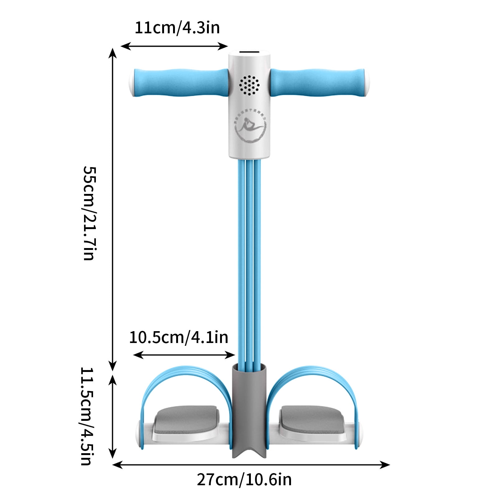 Upgrade Foot Pedal Resistance Bands with Handles, Women Exercise Bands for Multifunction Fitness Equipment With LED Counting, Core, ABS, Thigh , Arms, Pilates, Strength, Equipment for Home Workout