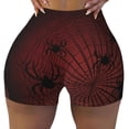 thumbnail image 2 of Fotbe Spiders On A Web Shorts Sin Costuras – Shorts Deportivos de Cintura Alta para Mujer, Elásticos para Gimnasio, Yoga, Running o Ciclismo-XX-Large, 2 of 8
