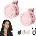 thumbnail image 6 of PPgejGEK Portable Silent Mini Bladeless Fan with Clip 3 Speeds Hands-Free USB Rechargeable 3.03x2.52x2.28in 5100RPM Airflow Neck Waist Mount Personal Cooler, 6 of 9