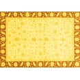 thumbnail image 1 of Ahgly Company Machine Washable Indoor Rectangle Abstract Yellow Modern Area Rugs, 8' x 12', 1 of 4