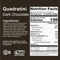 thumbnail image 5 of Loacker Quadratini Wafer Cookies Bite Sized Non GMO Crème Filled Dark Chocolate - 8.82 oz Pack of 2, 5 of 7
