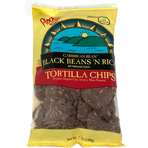 Placeholder Caribbean Bean Black Beans N Rice Tortilla Chips, 7 oz