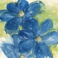 thumbnail image 3 of Paschke, Chris 12x12 Black Modern Framed Museum Art Print Titled - Starlight Clematis I, 3 of 5