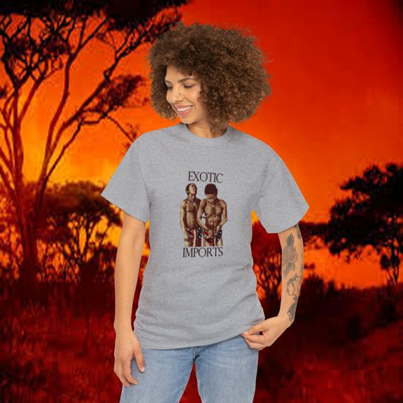 Unisex Ultra Cotton/Black Pride Tshirt/Exotic Imports II/S-5XL WH,BLK,Grey
