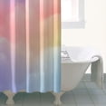 thumbnail image 4 of Pastel Rainbow Clouds Shower Curtain 36"x72" ,Bathroom Decorative Shower Curtains Set with 12 Hooks,Modern Waterproof Washable Shower Curtain, 4 of 6