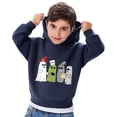 thumbnail image 5 of Frostluinai Halloween s Kids Graphic Hoodies 2-7Y Long Sleeve Ghosts Sweatshirts Cute Fall Pullover Tops Warm Fall Winter Hoodies, 5 of 6