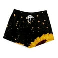 thumbnail image 2 of Aayomet Shorts pour Femmes Mode Décontractée avec Poches (Jaune, G), 2 of 3