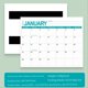 thumbnail image 2 of Magnetic Calendar 2024 Until June 2025, 18 Monthly Calendar Blue, 2 of 4