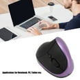 thumbnail image 3 of Ergonomic Mouse, Right Handed Design, Adjustable DPI 2.4G Vertical Mouse with Smart Sleep, Wide Compatibility for PC Laptop Tablet, 3 of 8