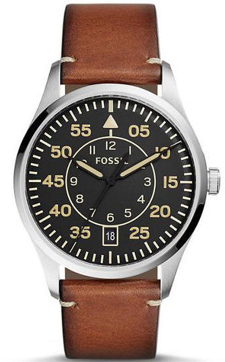 Men's Fossil Vintage 54 Aviator Style 