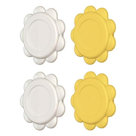 

4Pcs Magnetic Hooks Sunflower Shaped Hooks Magnetic Hangers Magnetic Absorbing Hook