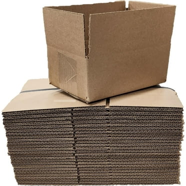 9"L x 6" W x 4" H, 100 Pack Tailored Packaging Corrugated Shipping Boxes