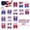 A1 A, variant on Outfmvch 4th of July Headband Usa Headband 4th of July Acce Bandana Headbands Pillow Scrunchie Wide Headband Bow Scrunchies Hair Bows Ponytail Holder Ponytail Holders Thin Hair Multicolor One Size