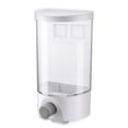 thumbnail image 1 of Wosthever Dispensador de granos, caja de cereales de pared de cocina para el hogar, contenedor de almacenamiento de alimentos montado, ventana 1L, 1 of 5