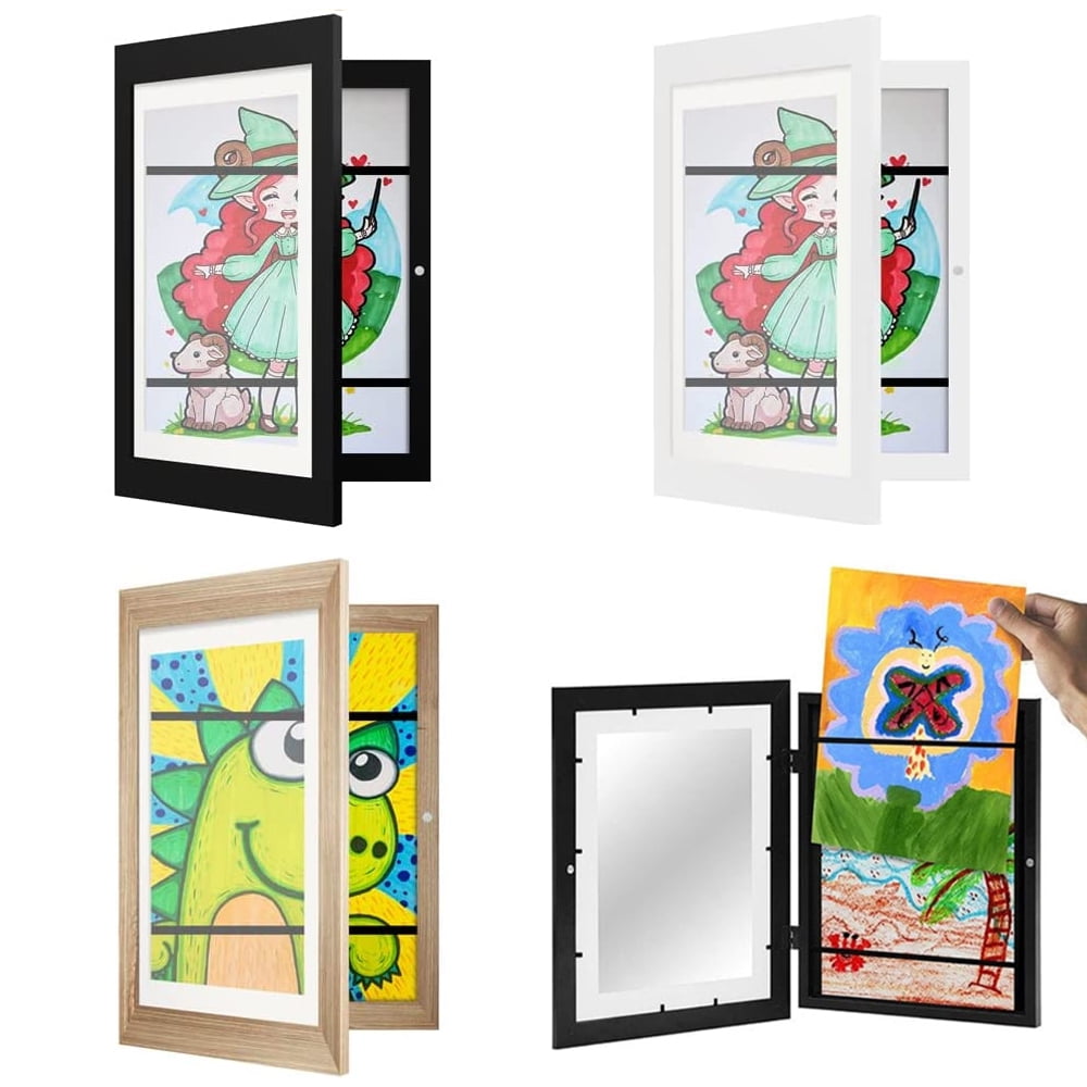 Kids Art Frames, Changeable Art Frame Picture Display, kids Artwork ...