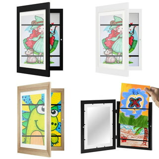 Gloriser 2 Pack 3-in-1 Kids Art Display for Wall, Hanging Art Display for  Kids, Kid Artwork Storage, Artwork Display for Kids Art - Kid's Room and
