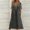 B122 Dark Gray plus size summer dresses clearance under $5, variant on Women Dresses under $10! Cagogo Womens Plus Size Boho Eyelet Pastel Dress Button V Neck Tie Knot Short Sleeve Flowy Beach Vacation Midi Dresses with Pockets Wedding Guest Dresses