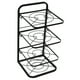 thumbnail image 3 of Organizador de ollas de cocina, 4 niveles, altura ajustable, estante para sartenes que ahorra espacio para debajo del gabinete del fregadero, encimera, 3 of 14