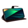 thumbnail image 2 of FOXDOCK Funda tipo Cartera para Xiaomi POCO M7 – Cubierta de Cuero PU con Múltiples Ranuras, Bolsillo para Efectivo y Correa de Muñeca, 2 of 6