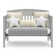 Graco Benton 5-in-1 Convertible Baby Crib, Pebble Gray