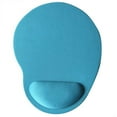 thumbnail image 3 of Naierhg Anti-Slip Comfort Solid Color Game Mouse Pad Mat Sky Blue, 3 of 8