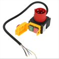 thumbnail image 2 of Conmutador de Dispositivo KOA7 Interruptor de Máquina 380/400V 3 Fases con Cable e Inversor de Fase, Incluye Trampilla de Parada de Emergencia Combinada, 2 of 5