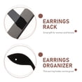 thumbnail image 3 of unbranded 6Ud Soporte Negro Para Aretes De Acrílico Con Para Exhibir Y Organizar Fácilmente, 3 of 7