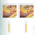 thumbnail image 4 of BBQ Uten il 2pc Fil de Fer BBQ Clip Poignée Durable Simple Extérieur BBQ Outil Rack Barbecue Clip (Silv ), 4 of 8