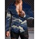 thumbnail image 1 of Camisas de manga larga de verano para hombre, camisa cómoda y transpirable de gran tamaño, ropa de cuello redondo para hombre, tendencia callejera , tops para hombre, 1 of 6