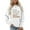 White, variant on Sudadera De Cuello Redondo Para Mujer Camping Life Pullover Sweatshirt Athletic Casual Sweatshirt Tunic Zip up Hoodie French Sweatshirt Fuzzy Sweatshirt for Women Full Zip Hoodie Pullover 4x
