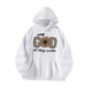 thumbnail image 4 of Sudadera con capucha con cordón de moda Durable Suave Ligero Manga larga Causal Adulto SG, 4 of 8