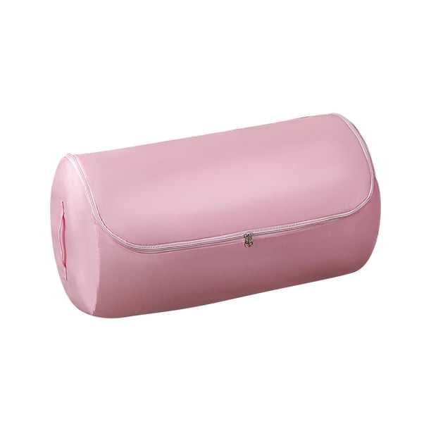 Bolsa redonda para guardar edredones, organizador de ropa de gran capacidad, diseño redondo que ahorra espacio para edredones, mantas y almohadas, bolsa de embalaje para mudanzas, viajes, hogar,