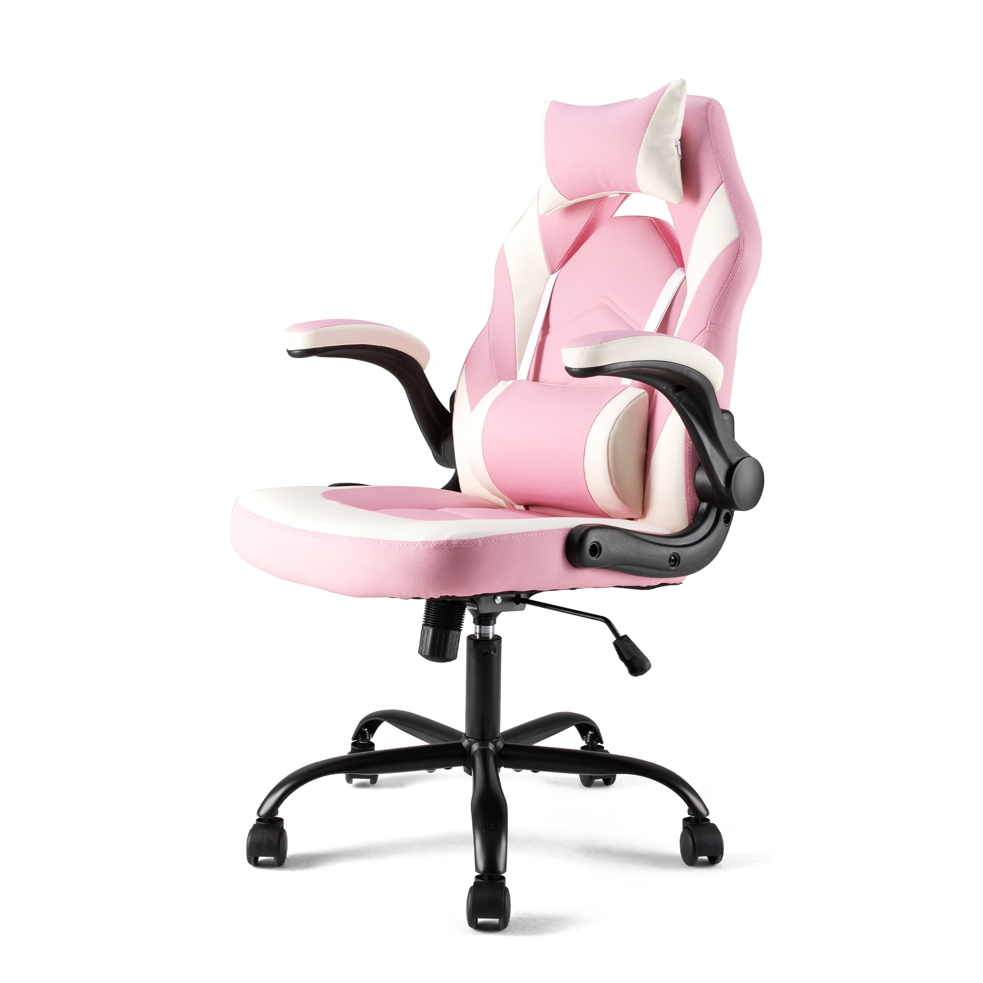 Rimiking High-Back Gaming & Office Chair, Ergonomic Executive Swivel Design with Headrest and Lumbar Support for PC Racing